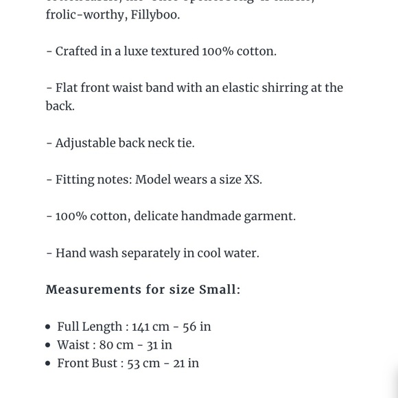 ONCE UPON A SONG - HALTER EMBROIDERED Mint S - Picture 12 of 12